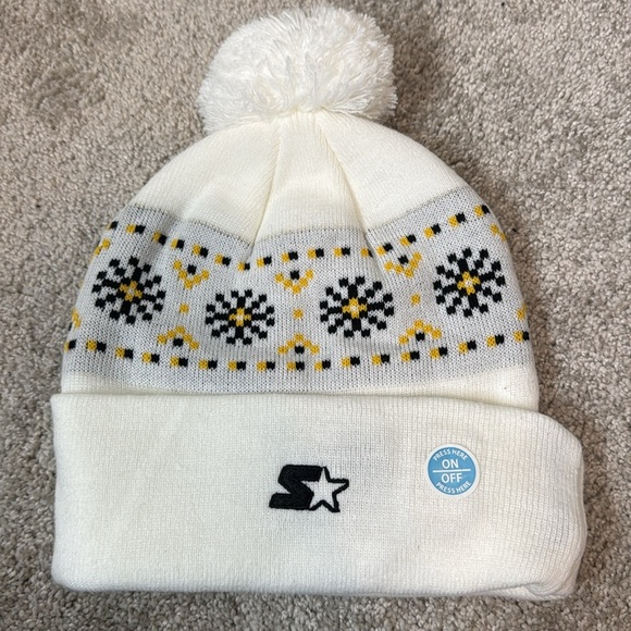 Unisex Starter Pittsburgh Steelers light up beanie - Picture 3 of 5